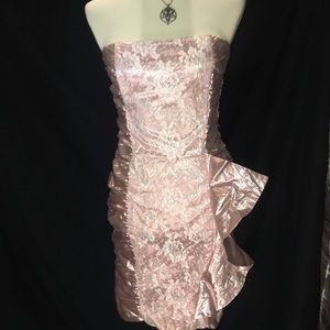 Vintage Roberta metallic dress